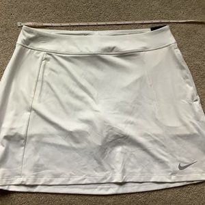 Nike Women's Dri-FIT Golf Tennis Skirt White size L